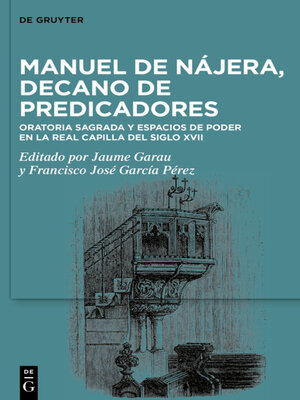 cover image of Manuel de Nájera, decano de predicadores